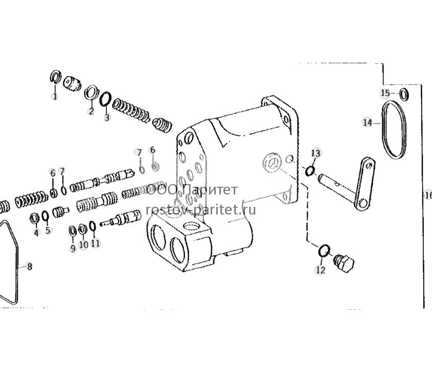 Selective Control Valve Overhaul Kit 